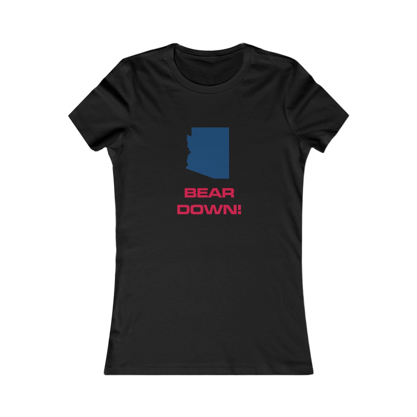 TAYLZ Women's Arizona Bear Down! T - Black