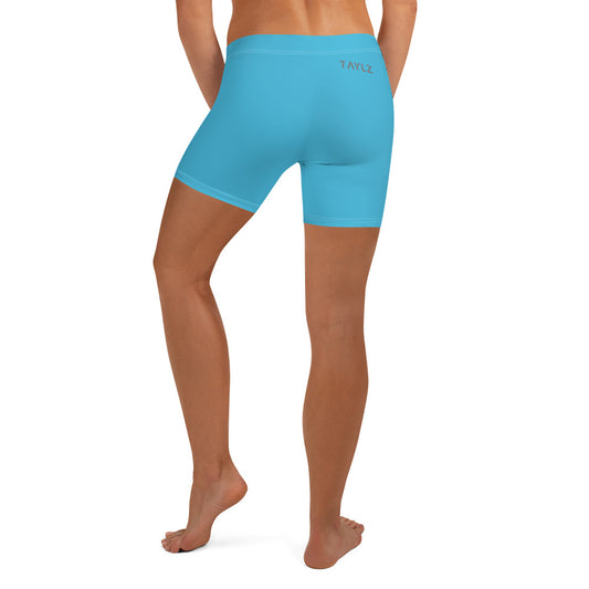 TAYLZ Women's Fitness Shorts - TAYLZ Blue