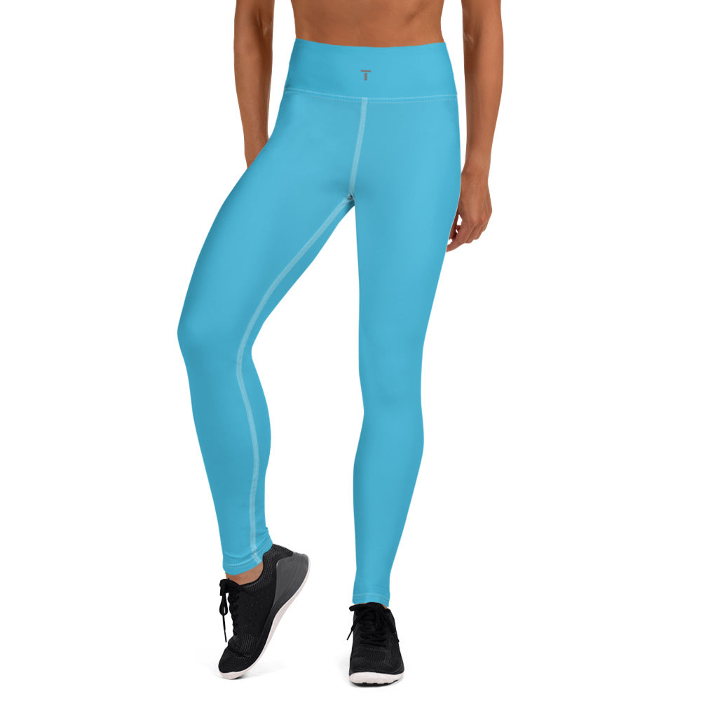 TAYLZ Women's Yoga Pants-TAYLZ Blue