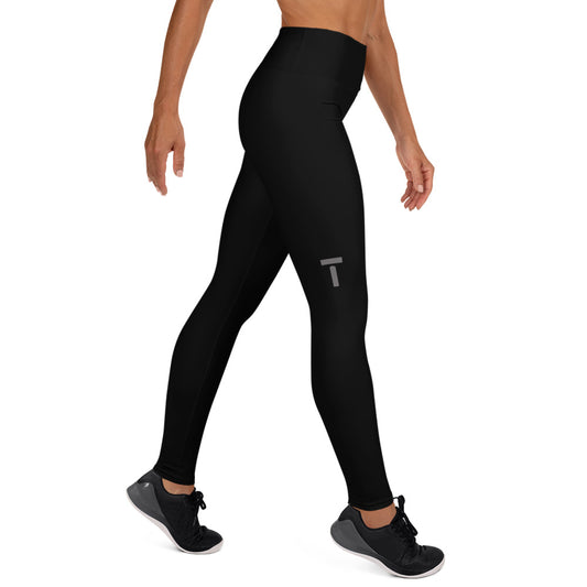 TAYLZ Women's Yoga Pants-Black