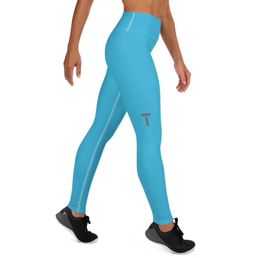 TAYLZ Women's Yoga Pants-TAYLZ Blue