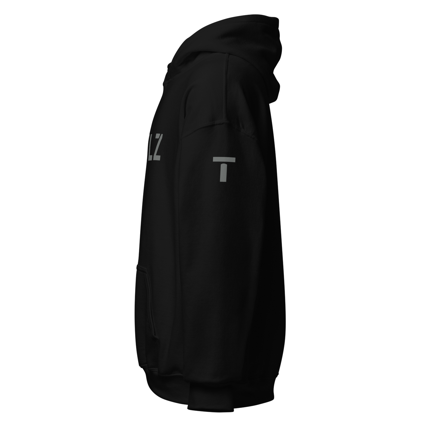 TAYLZ Gunmetal Up Front Hoodie