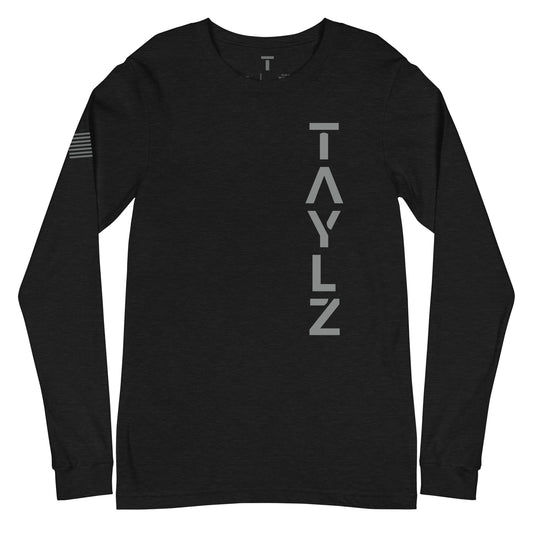 TAYLZ Gunmetal On Your Left Long Sleeve T