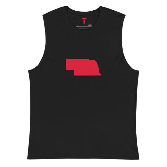 TAYLZ Men's Nebraska Muscle Shirt