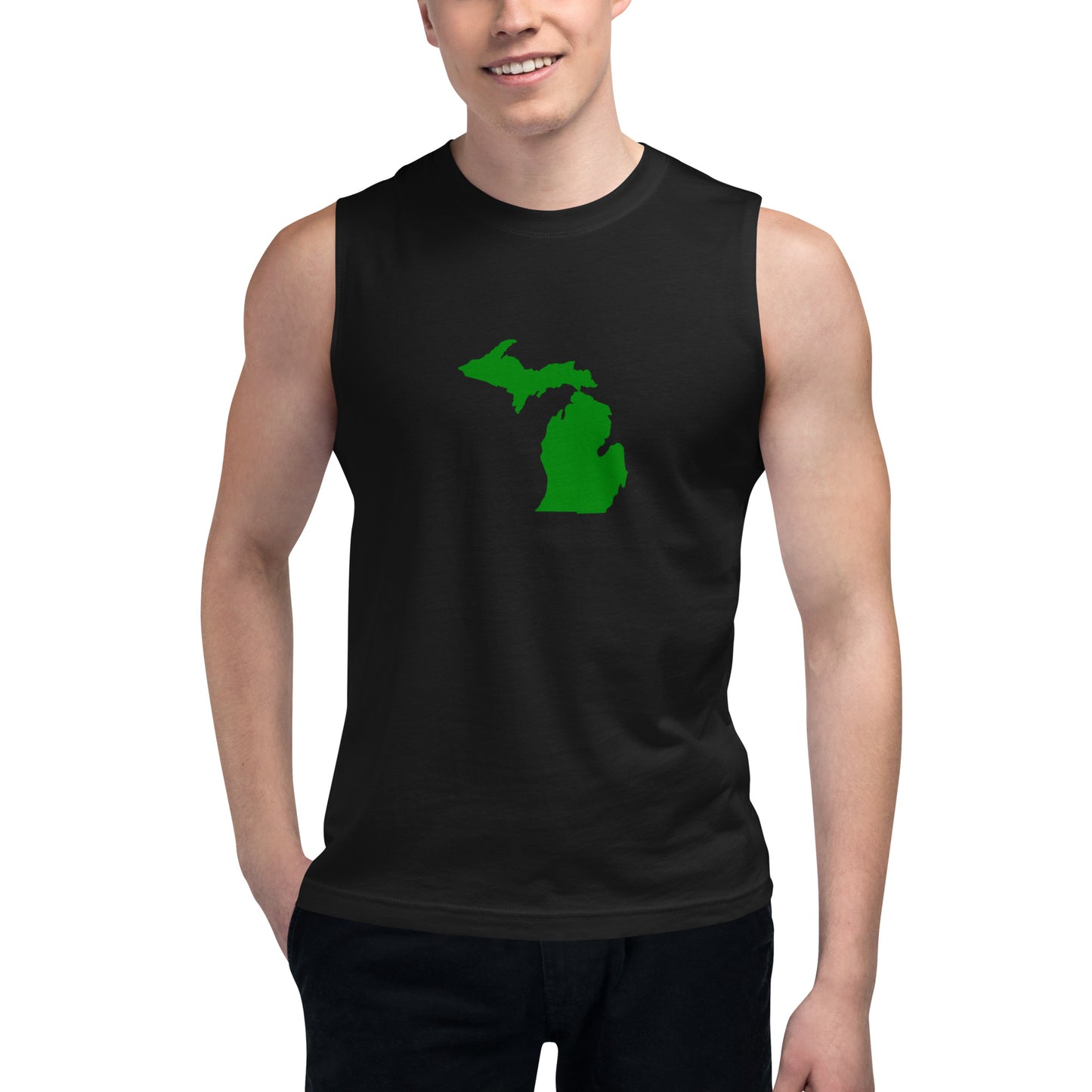 TAYLZ Men's Michigan Muscle Shirt