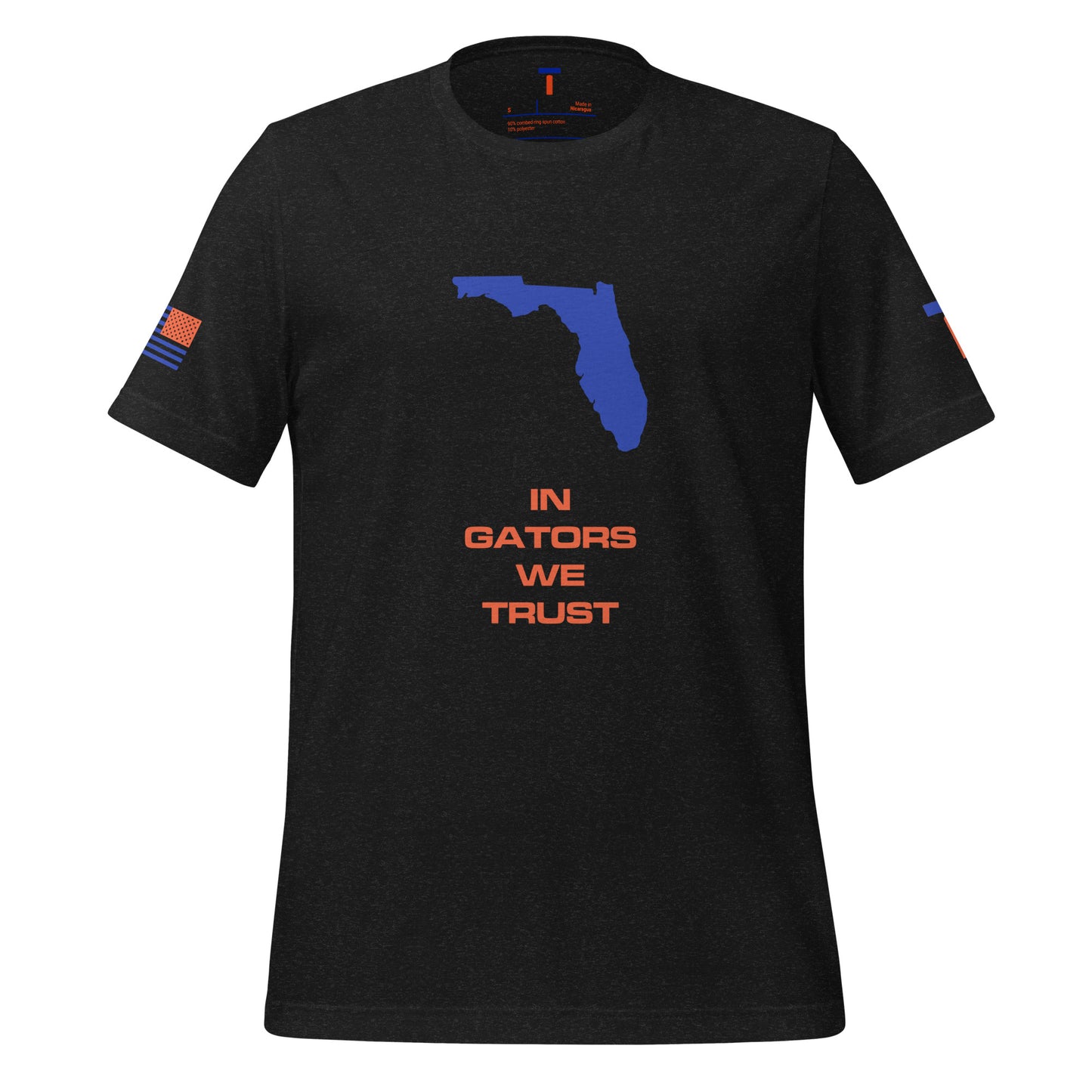 TAYLZ Men's Florida In Gators We Trust T - Black