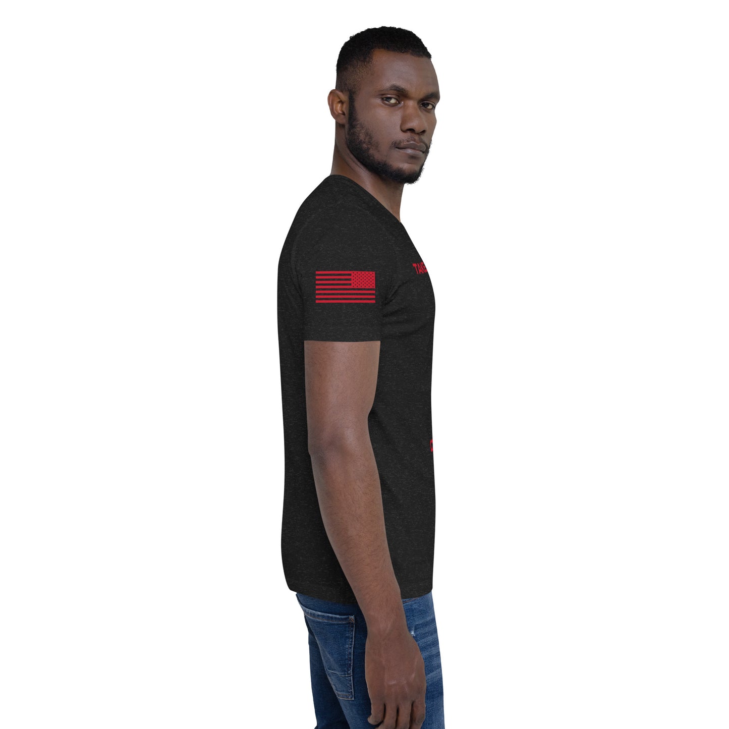 TAYLZ Men's New Jersey Take the Gun T - Black