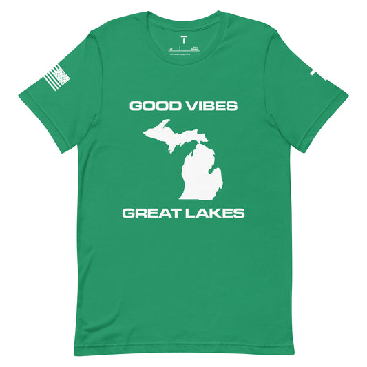 TAYLZ Men's Michigan Good Vibes Great Lakes T