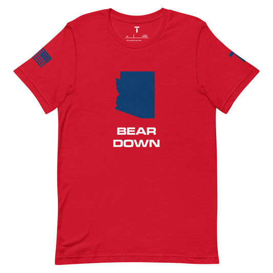 TAYLZ Men's Arizona Bear Down T