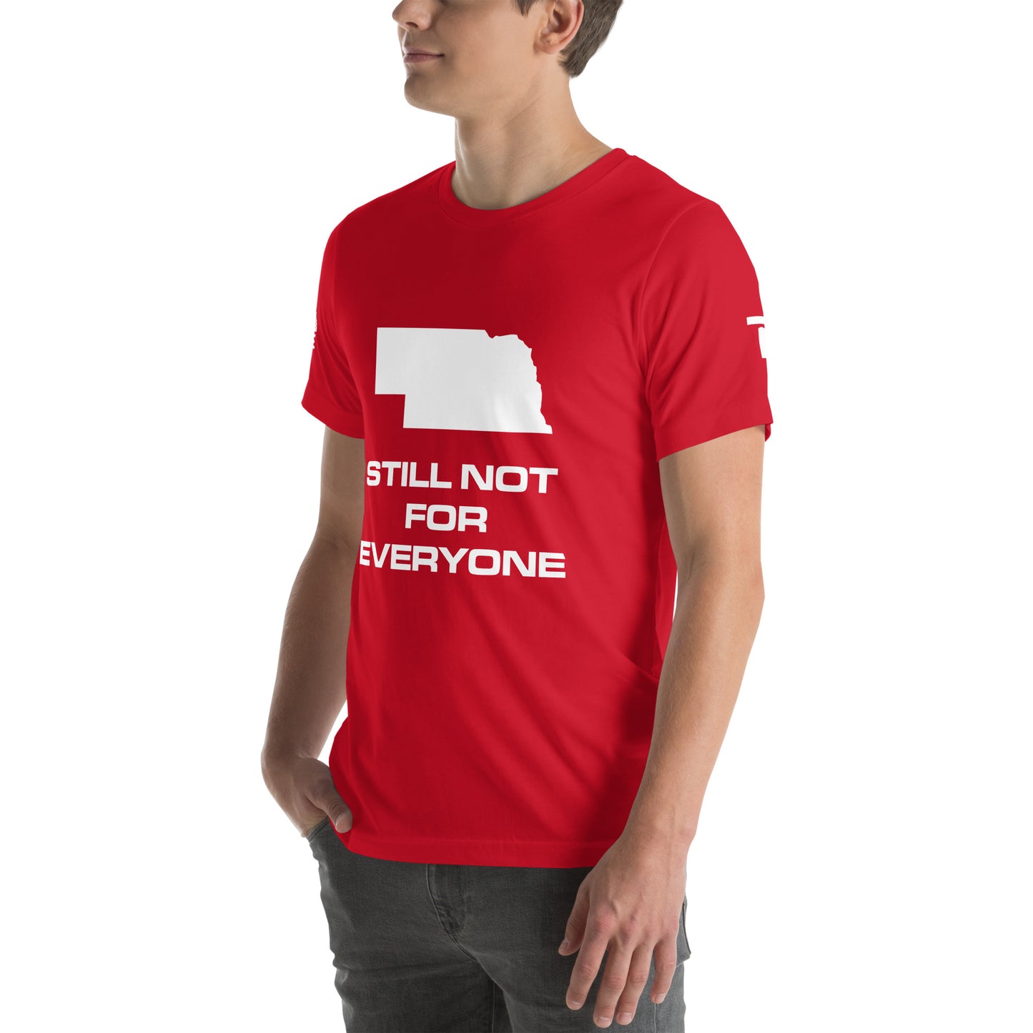 TAYLZ Men's Nebraska Still Not For Everyone T