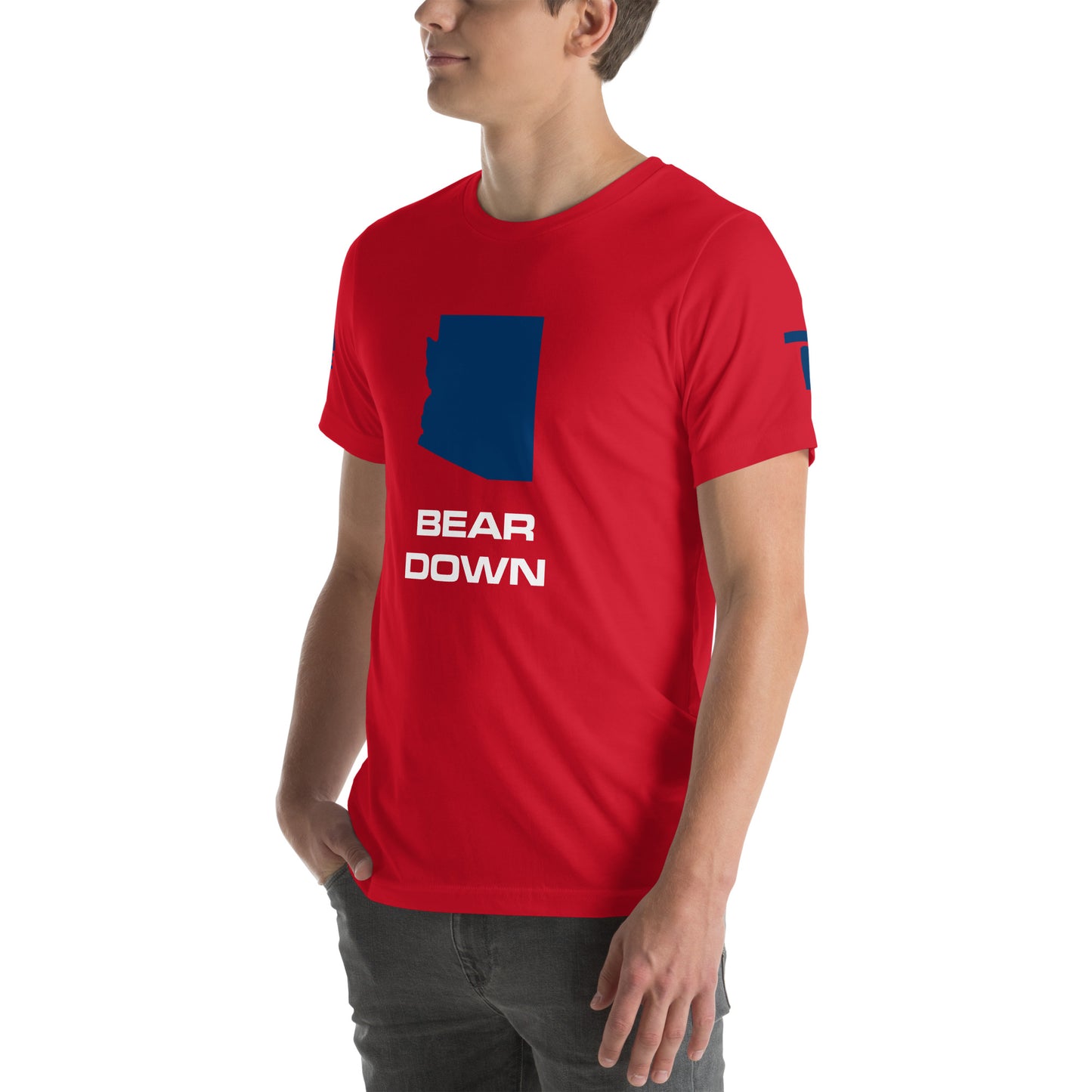 TAYLZ Men's Arizona Bear Down T