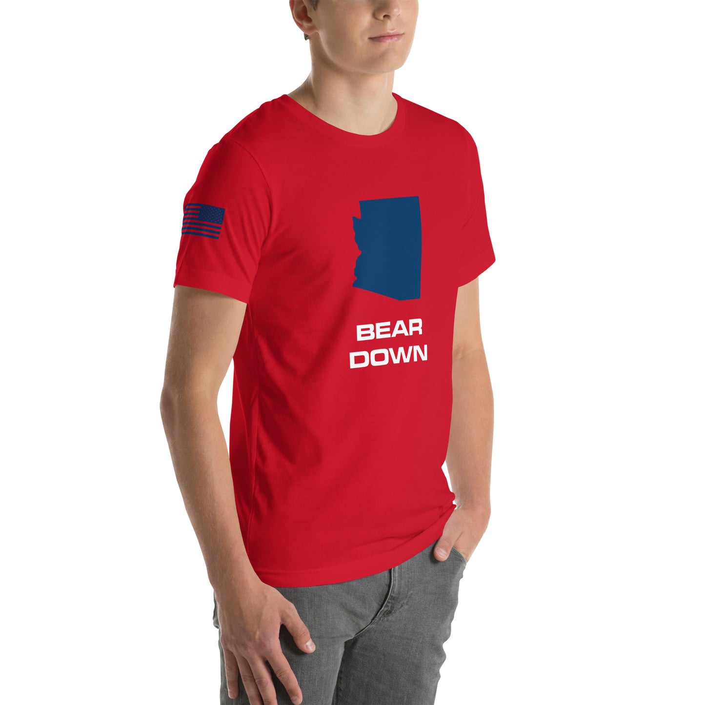 TAYLZ Men's Arizona Bear Down T