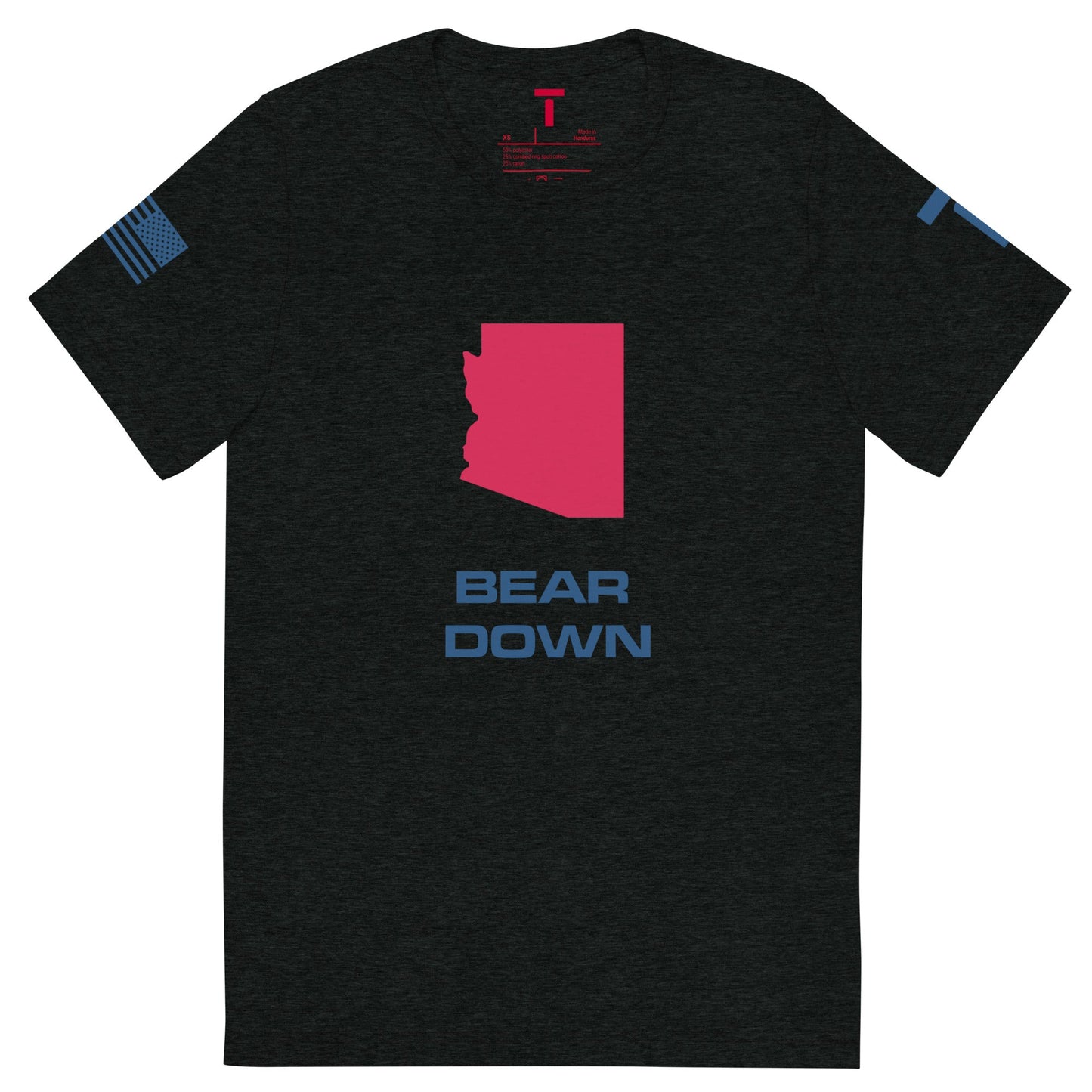 TAYLZ Men's Arizona Bear Down T - Black