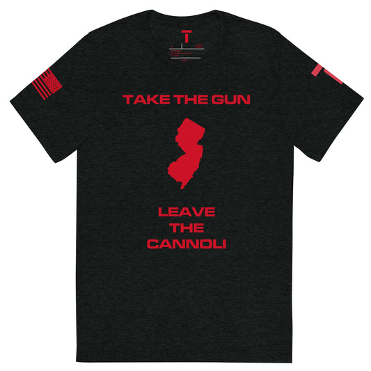 TAYLZ Men's New Jersey Take the Gun T - Black