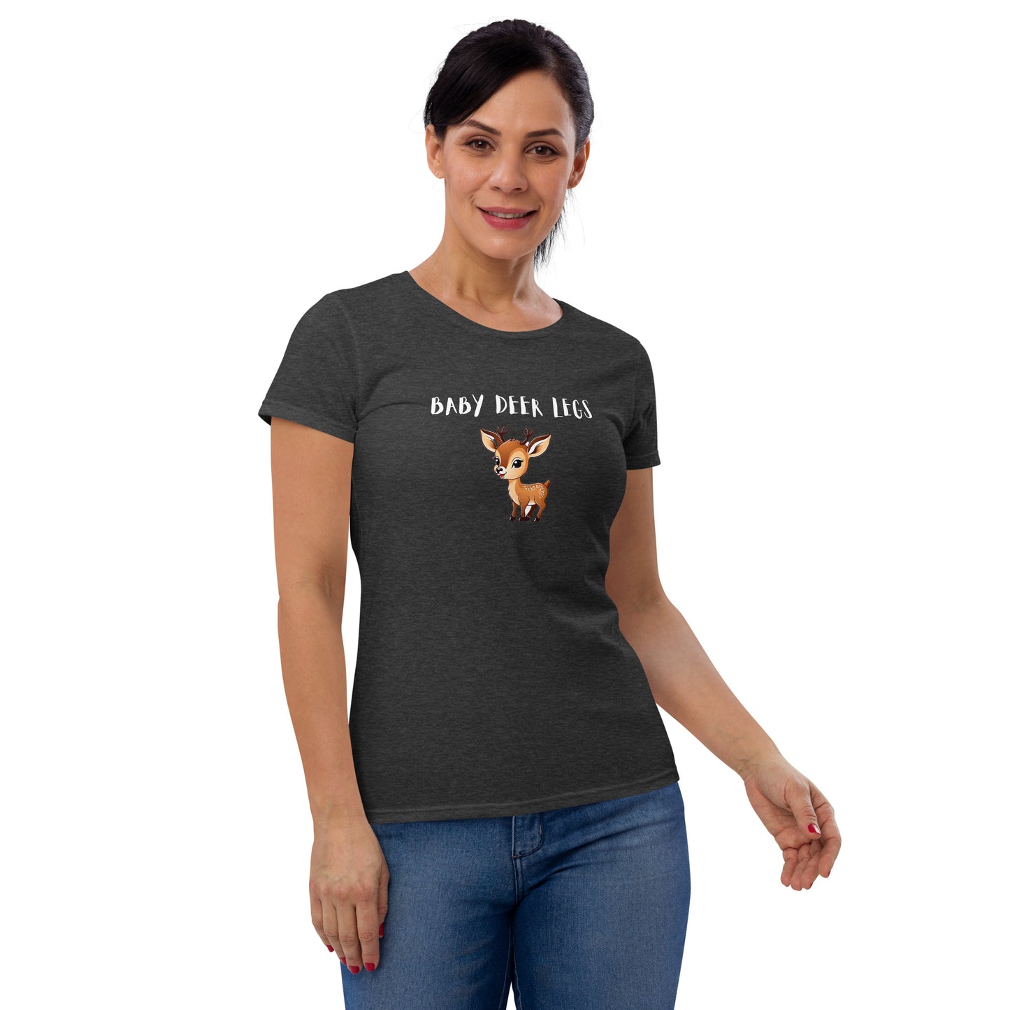 TAYLZ Women's Baby Deer Legs T